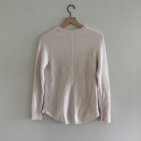 Lululemon Merino Wool Honeycomb Sweater White Opal - Picture 8 of 13